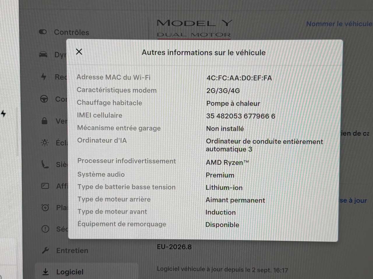 Tesla Model Y  Model Y 72.5 kWh Dual Motor Performance – GARANTIE TESLA